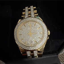 Bulova Quartz Analog Date Silver Dial Gold/Si...