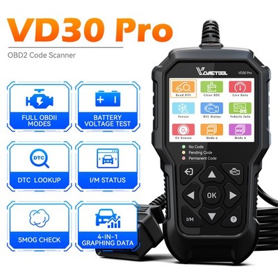 Auto OBD2 Scanner Check Engine Light Fault Code Reader Live Data Diagnostic Tool