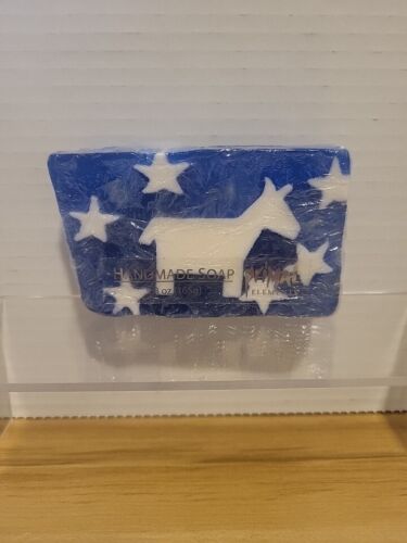 Primal Elements Democrat Handmade Soap - 1 Bar 5.8 Oz New