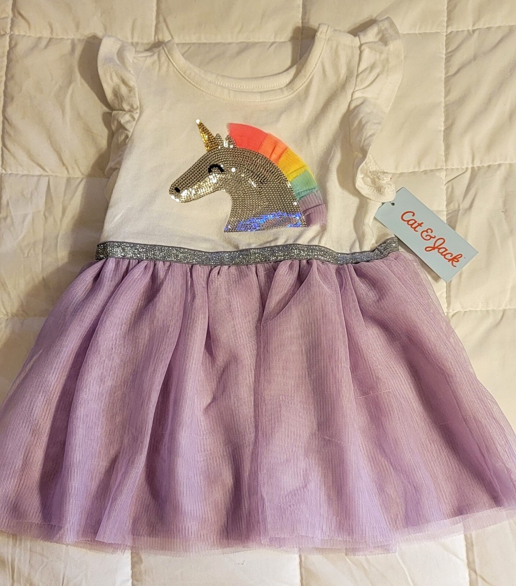 cat and jack purple dress Toddler Girls' Adaptive Floral Flutter Short Sleeve Chiffon Dress