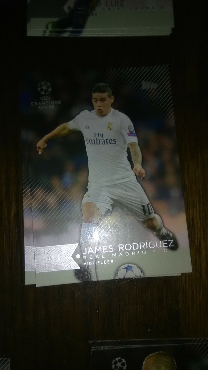 2015-16 Topps UEFA Champions League Showcase James Rodriguez #13 