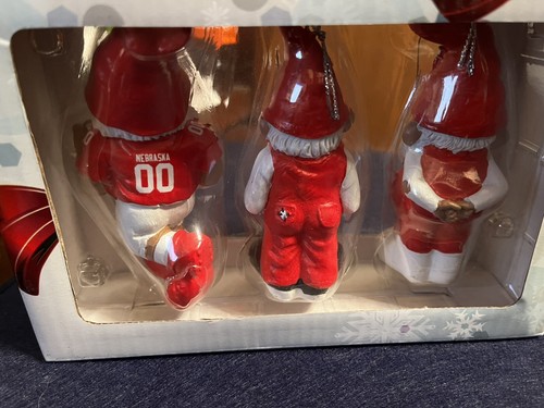 NIB Vintage Gnome Forever Collectible Nebraska Huskers Football Basketball - Picture 2 of 12