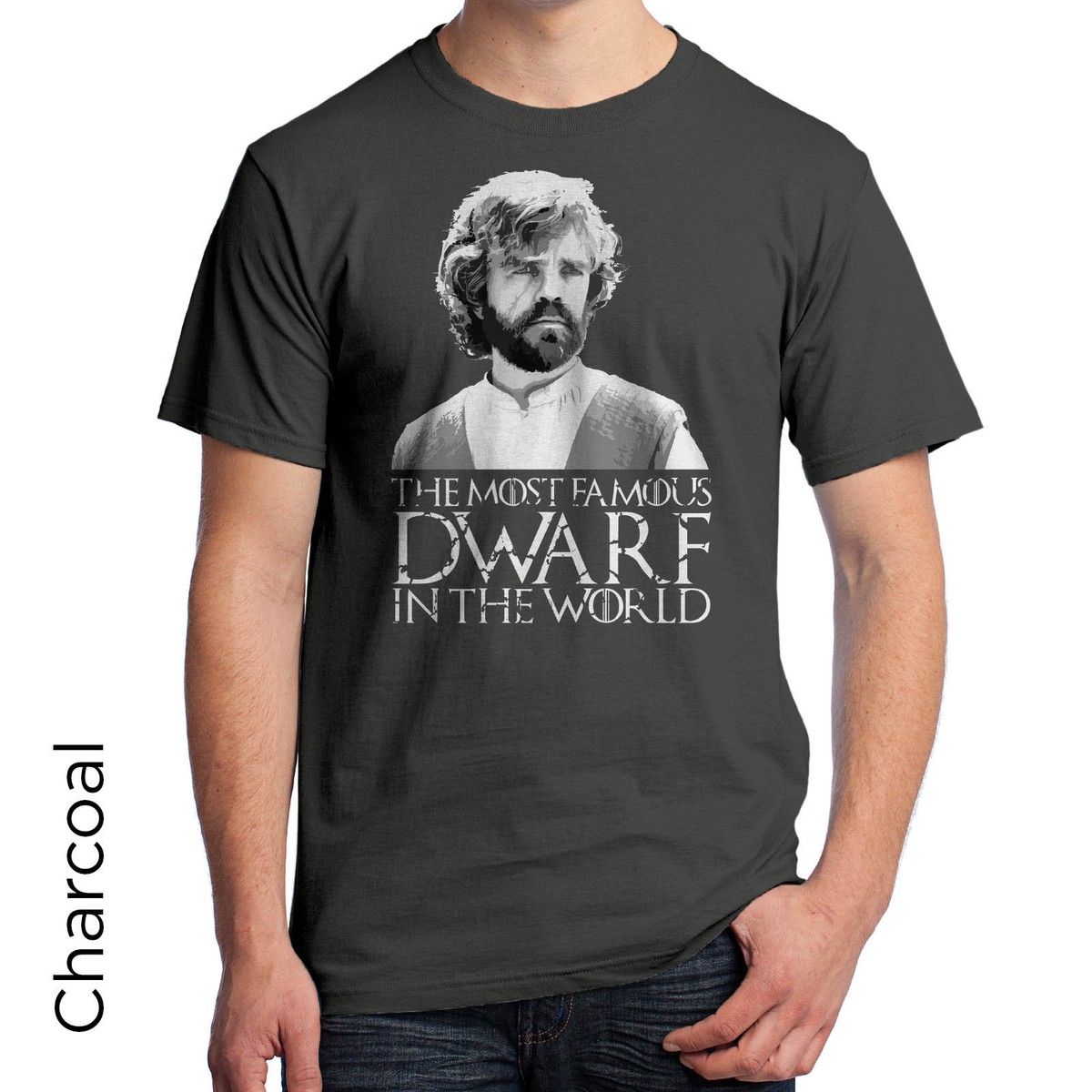 Camiseta Tyrion Lannister El Enano Más Famoso del Mundo Tronos 1236, image size:1200x1200