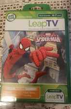 LeapFrog LeapTV Ultimate Spider-Man Video Game for Reading Pre-K Ages  4-7 *NEW*