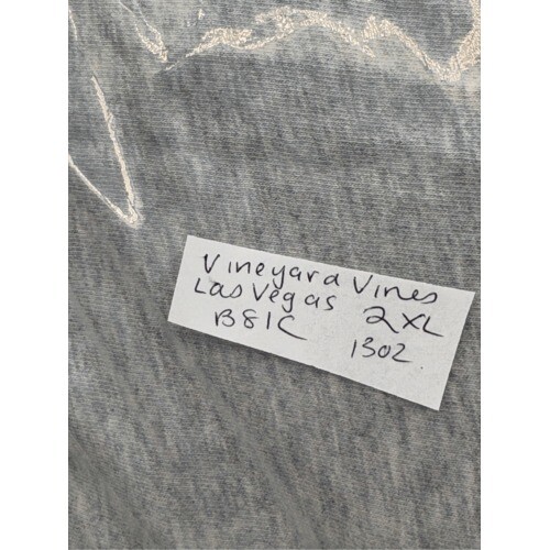 Camiseta Vineyard Vines Manga Larga Las Vegas Hombre Talla XL Gris - Imagen 8 de 8
