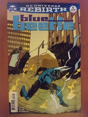 DC Blue Beetle, Vol. 9 # 6 (1st Print) Cully Hamner Variant Cover