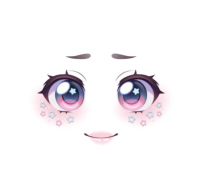 Robl0x | Starry Eyes Sparkling Face Starlight Series 9  - RARE Toy Code