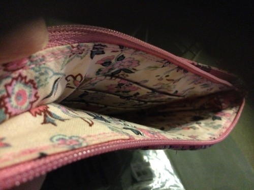 Vera Bradley NEW “For A Cause” RFID Wristlet/Convertible Shoulder Bg Pink PW NWT - Picture 3 of 7