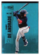 2022 SkyBox Metal Universe Champions #097 Danny De Andrade Aqua