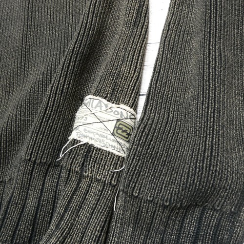Suéter Billabong DE COLECCIÓN Talla XL Algodón Tejido con Cable Logo Blanqueado Y2K Años 90 - Imagen 3 de 9