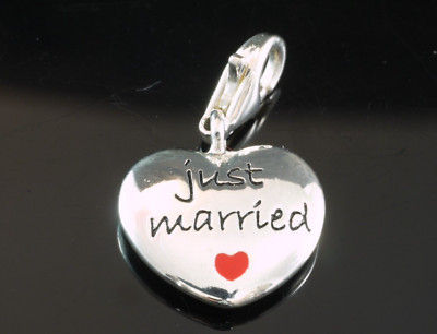 Thomas Sabo  Charm Anhaenger Herz  just married 0674-007-10