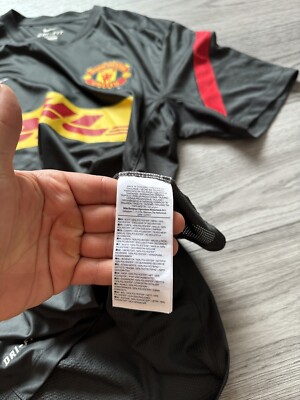Nike Manchester United DHL Training Soccer Jersey Football Shirt