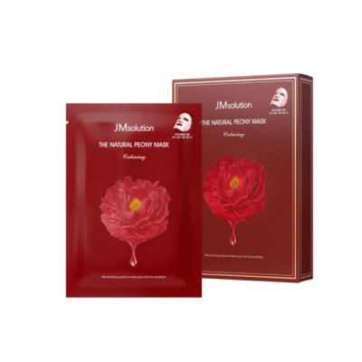 [JMsolution] The Natural Peony Mask Calming - 1pack (10pcs) / Free Gift