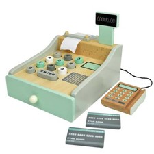 Spielzeugkasse Kinderkasse - Kasse aus Holz für den Kaufladen / Kaufmannsladen