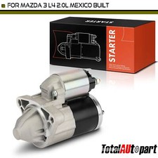 New Starter Motor for Mazda 3 2014 2015-2018 2.0L Mexico Built 1.4KW 12V CW 10T
