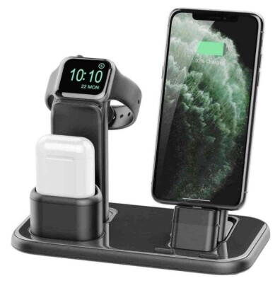 BEACOO 3-In-1 Charging Stand for IPhone IWatch Airpods 1/2