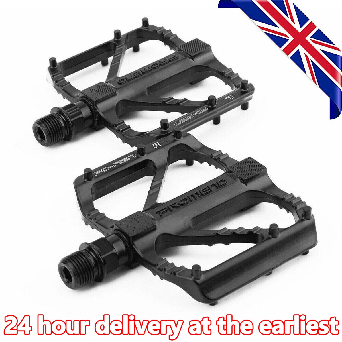 RockBros 9/16" Sealed Bearing MTB Bicycle Pedals Aluminum BMX Road Bike Pedals - View #5
