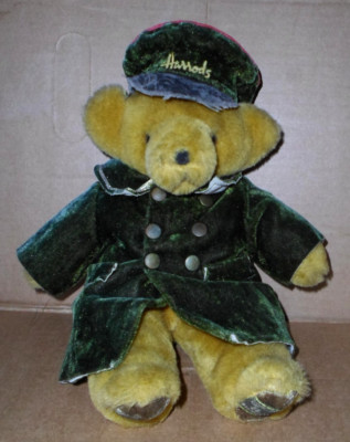 Vintage Merrythought Harrods Doorman 12 Zoll Teddybär ohne Gelenk