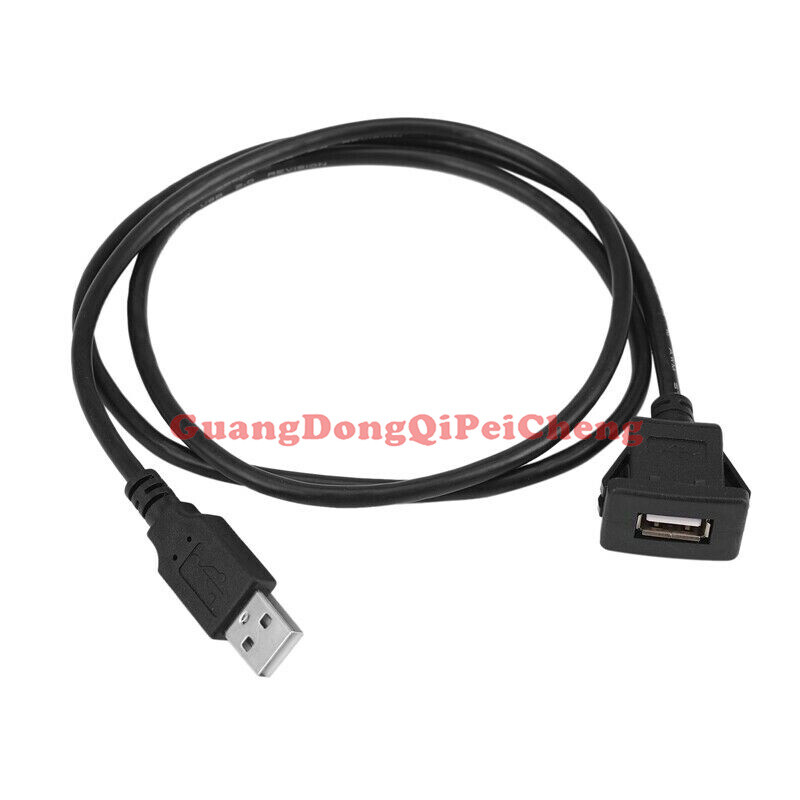 For-Toyota Dashboard Flush Mount USB Car Male To Female Extension - Foto 5