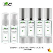 Intimate Bleaching Kit Daily 6 Products By Nova Skin