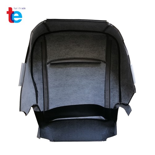 Driver Bottom Seat Cover For 2013-2017 2018 Dodge Ram 1500 2500 Black Leather - Picture 9 of 13
