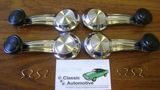 1967-1977 Chevy Black Knob Window Crank Set Vent Window Crank Pontiac Olds Buick