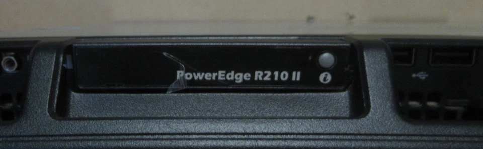 Dell PowerEdge R210 II 1U Rackmount Short Rack Server Chassis Only - Image 2 of 3