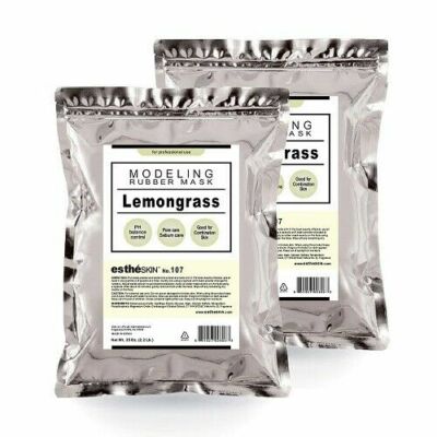 (2 pack) estheSKIN No.107 Lemongrass Modeling Rubber Mask Powder, 35 Oz.
