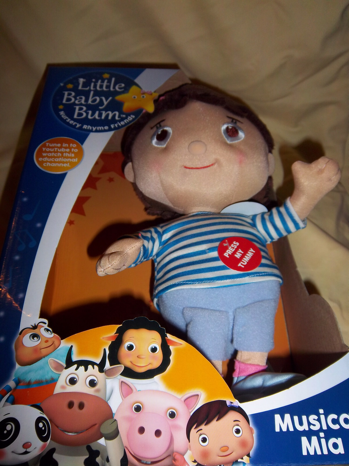 little baby bum mia doll