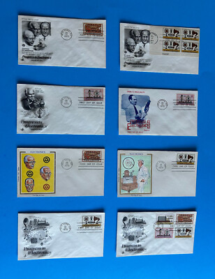 1973 #1501, #1502, #C86, Progress in Electronics Unaddressed First Day Covers