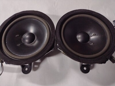 2007-2011 Saab 9-3 Front Right Left Door Speakers Pair 12762493 12762494 OEM 08