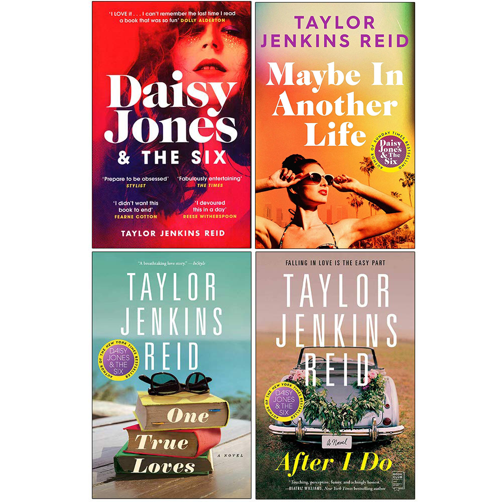 Taylor Jenkins Reid Collection 4 Books Set Maybe in Another Life, One True Loves