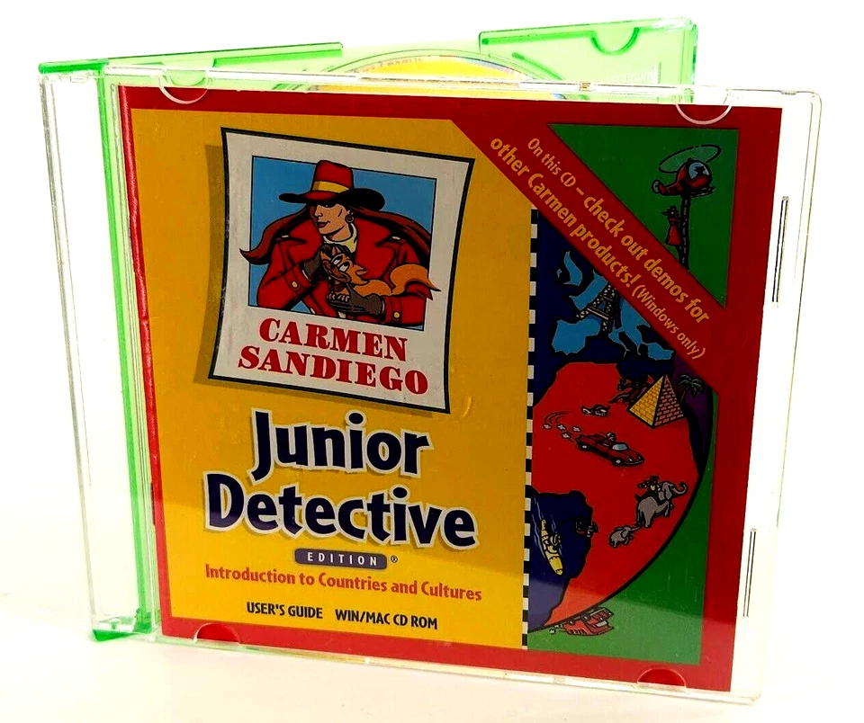 Carmen Sandiego Junior Detective Edition CD Introduction to Countries & Culture - Image 3 of 4