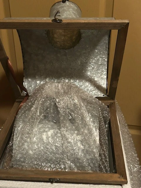 Linternas rústicas en madera envejecida y metal - OFERTA Foto 4 de 4