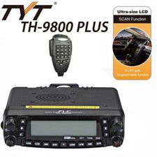 TYT TH-9800PLUS 29/50/144/430MHZ QUAD BAND CAR MOBILE TRUNK RADIO FREE USB CABLE
