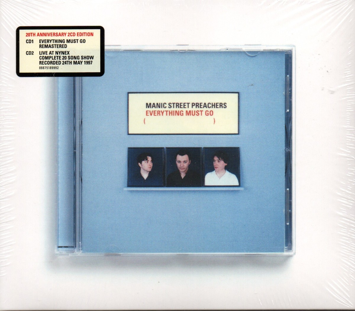 MANIC STREET PREACHERS - Everything must go (20th Anniversary