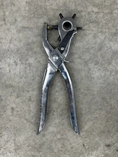 Heavy Duty Leather Hole Punch Tool Multi Size Plier for Belt Collar Strap Fabric