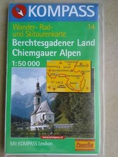 Berchtesgadener Land, Chiemgauer Alpen, wandern, Urlaub, Bayern, Radkarte