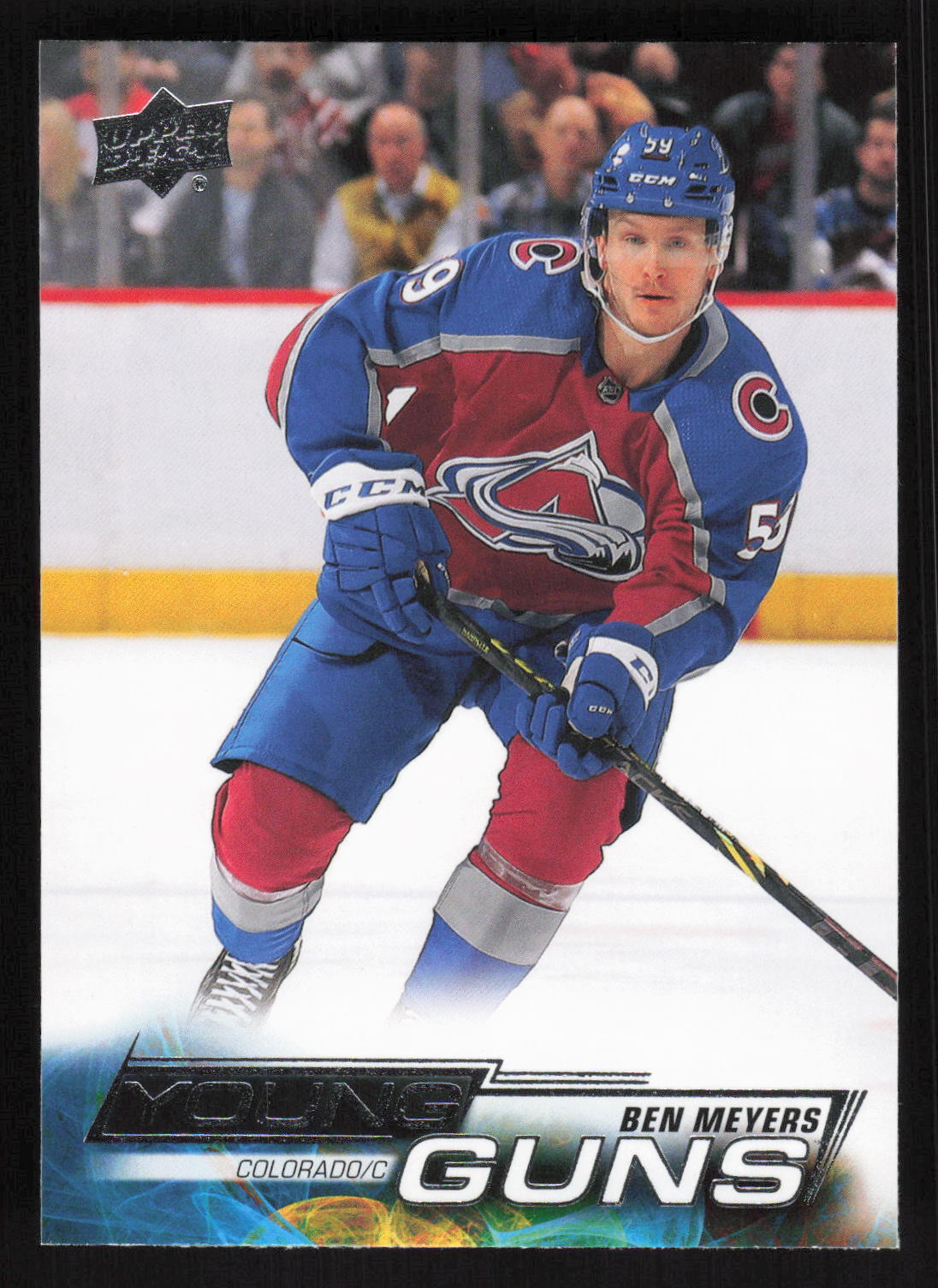 2022-23 Upper Deck #222 Ben Meyers Young Guns Rookie Card TCCCX