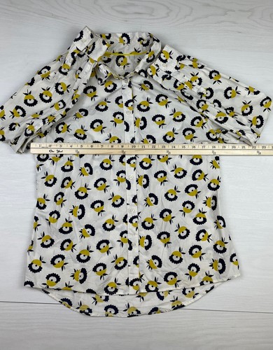 Blusa para mujer Boden, talla 8, con estampado de flores - Imagen 6 de 9