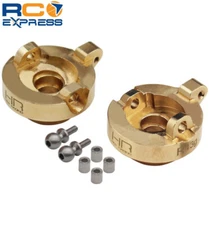 Hot Racing Axial SCX24 AX24 Brass Front Steering Knuckles AW AXTF21HAW