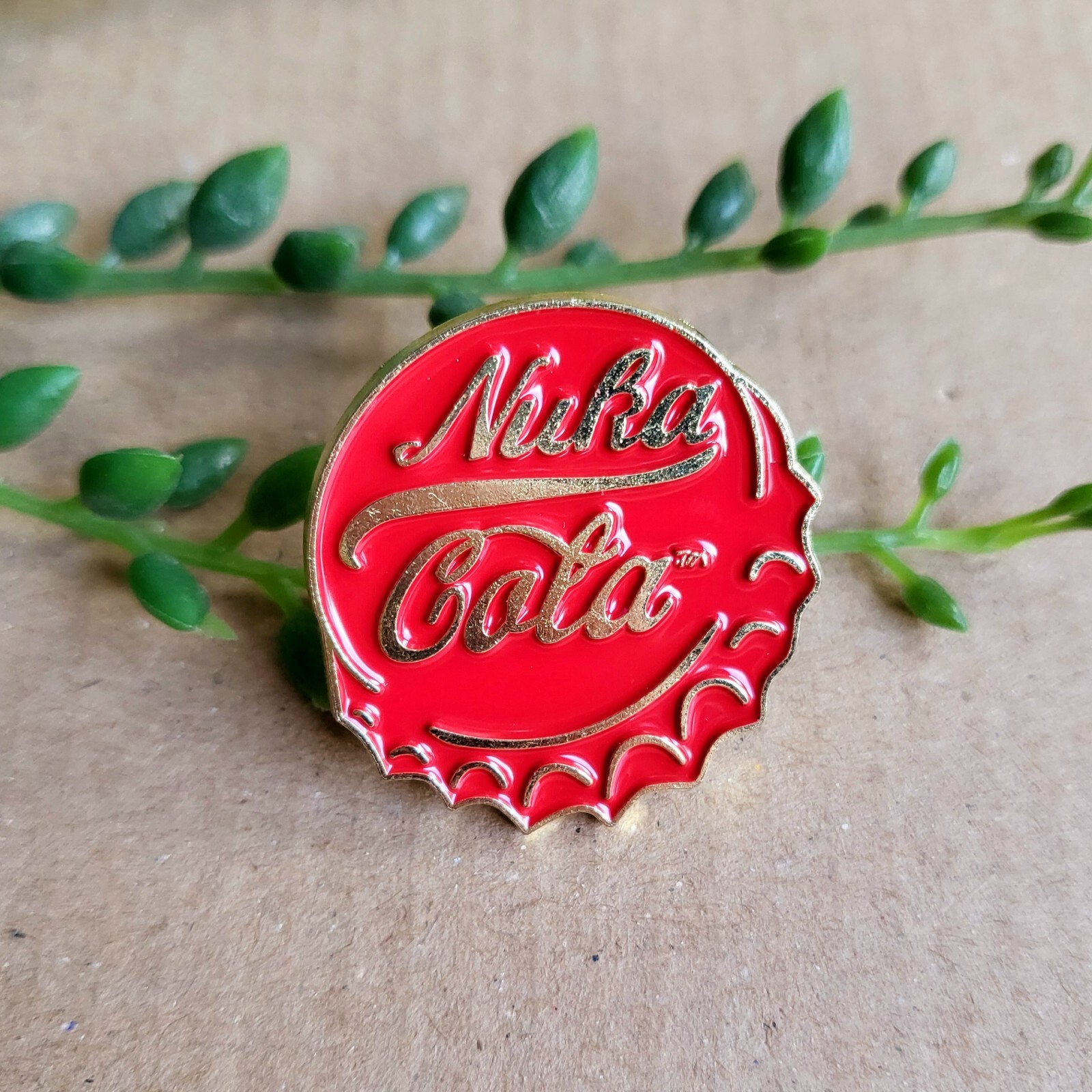 Fallout Nuka Cola Metal Enamel Pin - Gaming Collectible Gift for Fans-image
