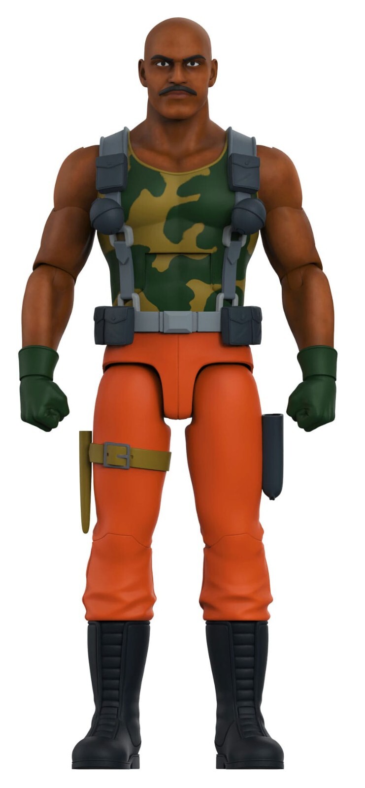 Figurine Roadblock GI Joe Ultimates avec 24 points d'articulation