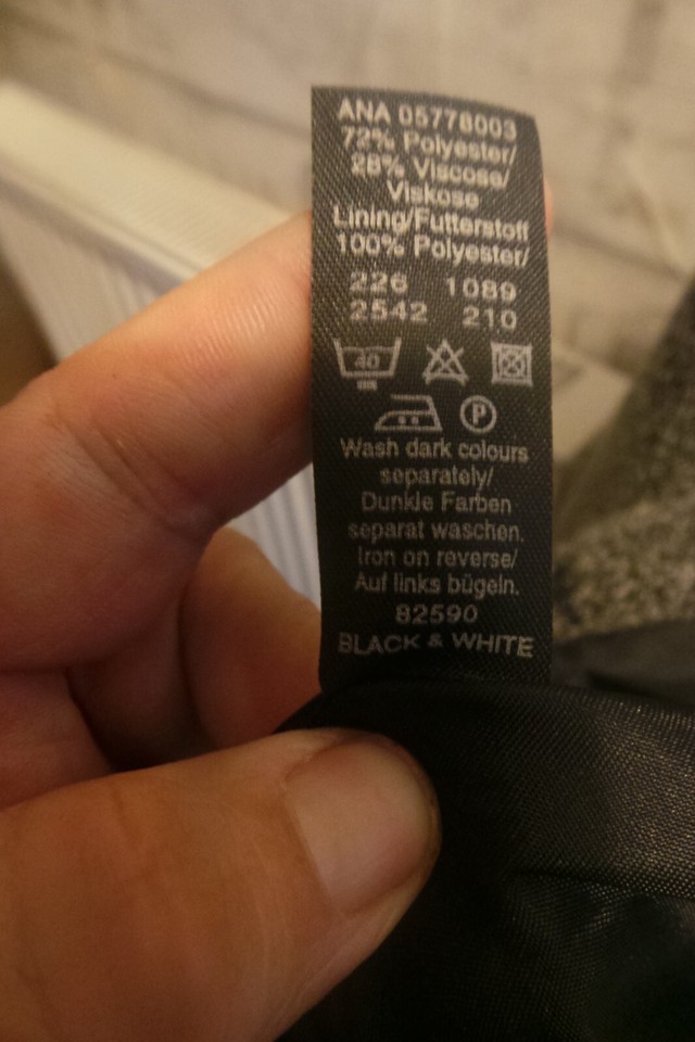 Ladies black & white flecked short size 16 blazer eBay