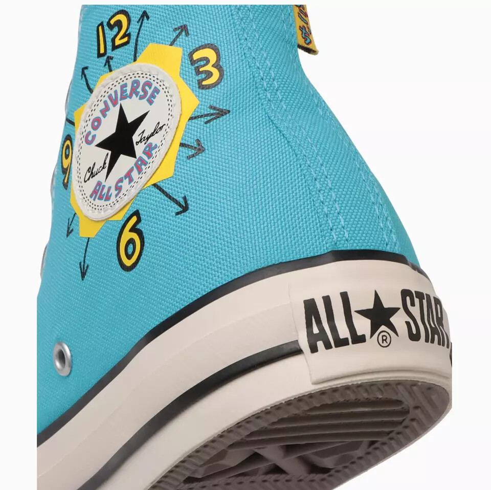 国内配送 CONVERSE ALL STAR TAMAGOTCHI HI BLUE Converse All Star TAMAGOTCHI HI Collaboration Model Blue