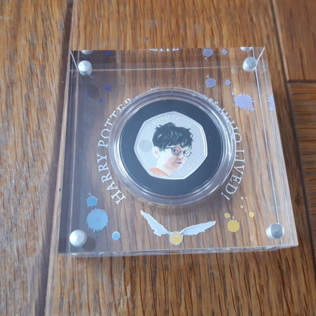 Harry Potter 2022 UK 50p Silver Proof Coin - Limited Edition 01933