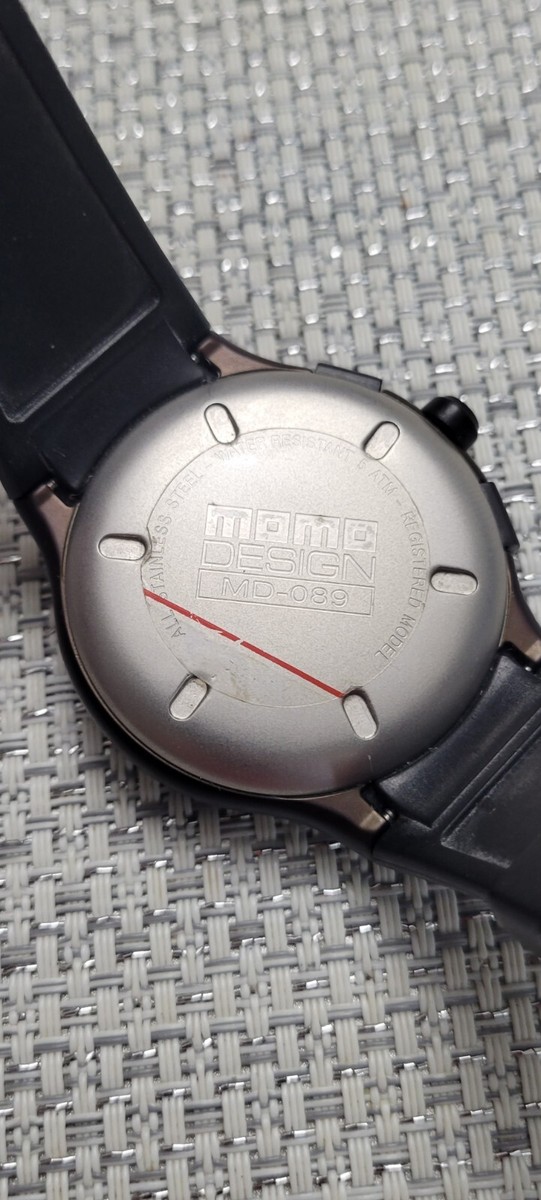 momoDESIGN 腕時計　希少 Momo Diver Chronograph md182bkbk-rb - Momodesign Diver wrist