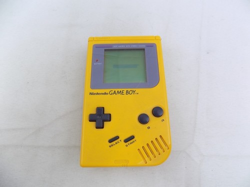 Boxed Game Boy Original DMG-01 Gameboy Yellow JPN Handheld Console Nintendo GB - Picture 2 of 5