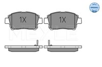 Meyle 025 235 1017 Brake Pad Set, Disc Brake For Toyota