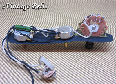 Tele Upgrade wiring kit Pre-wired CTS pots NOS PIO cap fits Fender Telecaster